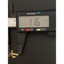 Load image into Gallery viewer, 18K Gold Pendant Charm Letter T 0.57 grams - Rafant
