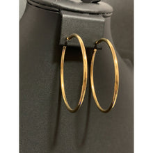 Load image into Gallery viewer, 18K Gold Earrings Hoops Loops Extra Large 3.27 grams - Rafant

