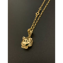 Load image into Gallery viewer, 18K Gold Necklace Chain 27.5 inches Pendant - Rafant
