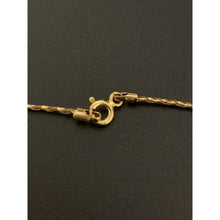 Load image into Gallery viewer, 18K Gold Omega Beaded Soft Flexible 16 inches 1.57 grams - Rafant
