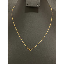 Load image into Gallery viewer, 18K Gold Necklace 18 inches Beaded 1.01 grams - Rafant
