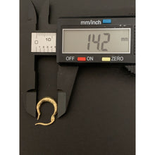 Load image into Gallery viewer, 18K Gold Earrings Hoops Loops 1.20 grams Small - Rafant
