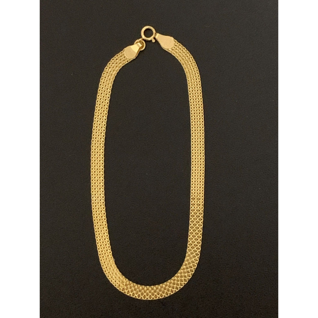 18K Yellow Gold  Bracelet 2.48 grams 7.5 inches - Rafant
