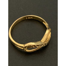 Load image into Gallery viewer, 18K Gold Ring Infinity 1.61 grams Size 6.25 - Rafant
