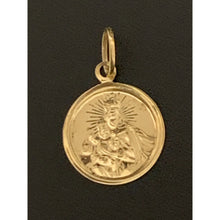 Load image into Gallery viewer, 18K Gold Pendant Jesus Christ Religious 1 gram - Rafant

