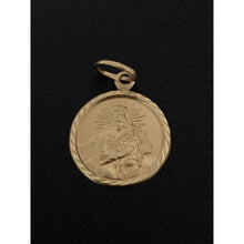 Load image into Gallery viewer, 18K Gold Pendant Jesus Christ Religious 1 gram - Rafant
