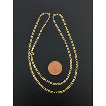 Load image into Gallery viewer, 18K Gold Necklace Chain Curb 20 inches 1.96 grams - Rafant
