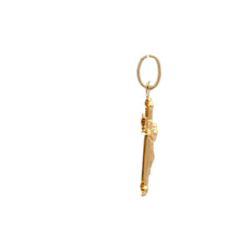 Load image into Gallery viewer, 18K Gold Pendant Cross Jesus Christ Religious 0.69 grams - Rafant
