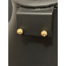 Load image into Gallery viewer, 18K Gold Earrings Stud Balls Small 1.62 grams - Rafant
