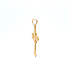 Load image into Gallery viewer, 18K Gold Pendant Cross Religious 0.45 grams - Rafant
