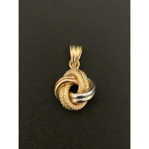 18K Gold Pendant Knot 1.06 grams - Rafant