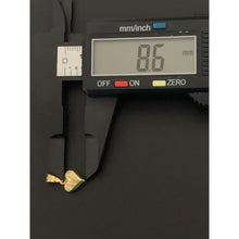 Load image into Gallery viewer, 18K Gold Pendant Puffed Heart 0.51 grams - Rafant
