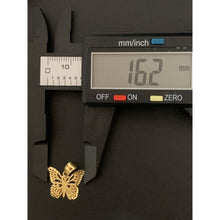 Load image into Gallery viewer, 18K Gold Pendant Butterfly 0.93 grams - Rafant

