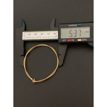 Load image into Gallery viewer, 18K Gold Bracelet Soft Bangle Mesh Size 6.75 inches 1.01 grams - Rafant
