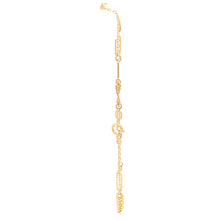 Load image into Gallery viewer, 18K Yellow Gold Bracelet Paperclip Size 6.75 inches plus 0.5 inch extension - Rafant
