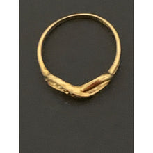 Load image into Gallery viewer, 18K Yellow Gold Ring Infinity Size 7 - Rafant
