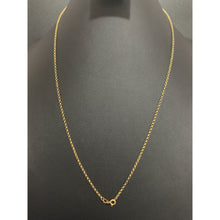 Load image into Gallery viewer, 18K Gold Necklace Rolo Chain Only 22 inches 1.61 grams - Rafant
