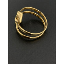 Load image into Gallery viewer, 18K Yellow Gold Ring Heart Size 7 - Rafant
