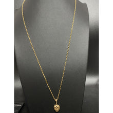 Load image into Gallery viewer, 18K Gold Necklace Chain 27.5 inches Pendant - Rafant
