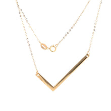Load image into Gallery viewer, 18K Yellow Gold Necklace Chain Pendant Letter L 1.72 grams 18.75 inches - Rafant
