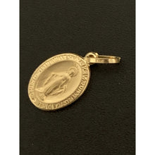Load image into Gallery viewer, 18K Gold Pendant Mother Mary Oval 1.03 grams - Rafant
