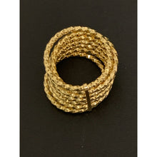 Load image into Gallery viewer, 18K Gold Ring Seven Days 2.17 grams Size 5.75 - Rafant
