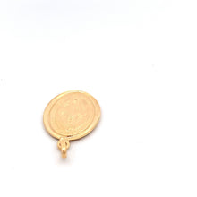 Load image into Gallery viewer, 18K Yellow Gold Pendant Mother Mary Religious 1.47 grams - Rafant
