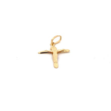 Load image into Gallery viewer, 18K Gold Pendant Cross Jesus Christ 0.67 grams - Rafant
