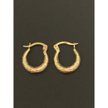Load image into Gallery viewer, 18K Gold Earrings Hoops Loops Small 1.21 grams - Rafant
