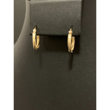 Load image into Gallery viewer, 18K Gold Earrings Hoops Loops Small 0.89 grams - Rafant
