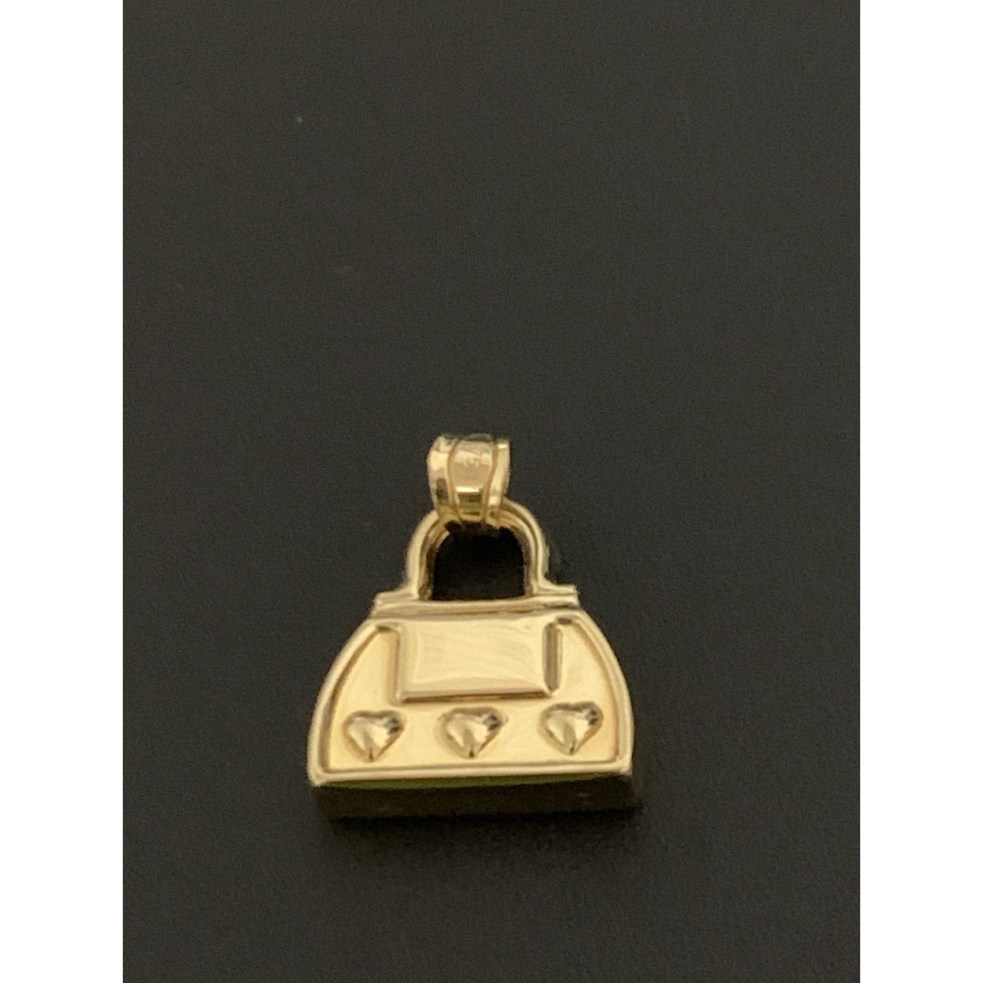 18K Gold Pendant Padlock 2.15 grams - Rafant