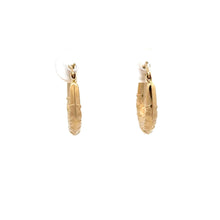 Load image into Gallery viewer, 18K Gold Earrings Hoops Small 1.03 grams - Rafant
