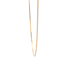 Load image into Gallery viewer, 18K Yellow Gold Necklace Chain Serpentine 1.54 grams 17.75 inches - Rafant
