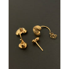 Load image into Gallery viewer, 18K Gold Earrings Hearts 2.80 grams - Rafant
