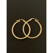Load image into Gallery viewer, 18K Gold Earrings Hoops Loops 1.48 grams - Rafant

