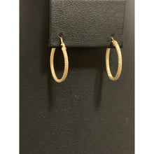 Load image into Gallery viewer, 18K Gold Earrings Hoops Loops Small 1.01 grams - Rafant
