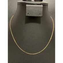 Load image into Gallery viewer, 18K Gold Necklace Chain 15.75 inches 0.92 grams - Rafant
