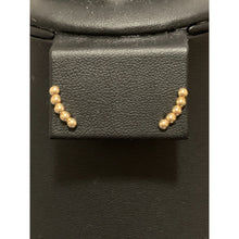 Load image into Gallery viewer, 18K Gold Earrings Studs Beaded 1.08 grams - Rafant
