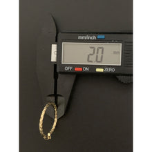 Load image into Gallery viewer, 18K Gold Earrings Hoops Loops 1.43 grams - Rafant
