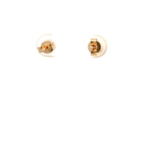 Load image into Gallery viewer, 18K Gold Earrings Stud Ball Polished 1.15 grams Small - Rafant
