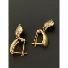 Load image into Gallery viewer, 18K Gold French Clips Dangling Earrings 2.38 grams - Rafant
