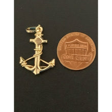 Load image into Gallery viewer, 18K Gold Pendant Anchor - Rafant
