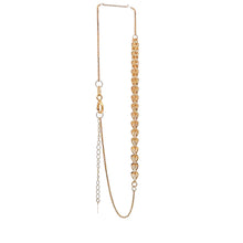 Load image into Gallery viewer, 18K Gold Bracelet 6 inches plus one inch Very Tiny Charms 0.49 grams - Rafant
