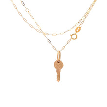 Load image into Gallery viewer, 18K Yellow Gold Necklace Chain 18 inches Heart Pendant 1.53 grams - Rafant
