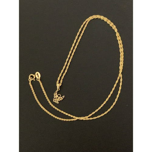 18K Gold Necklace Chain 18