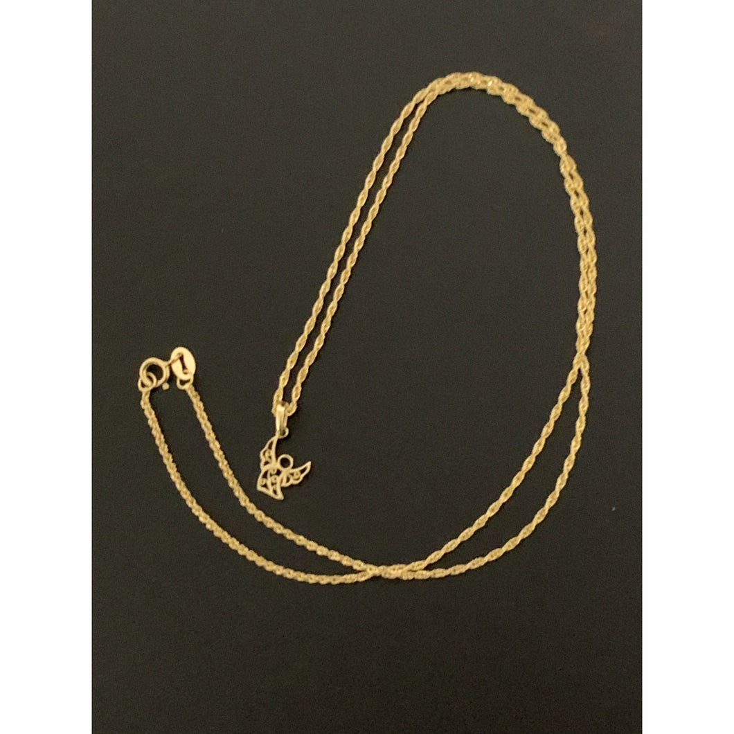 18K Gold Necklace Chain 18