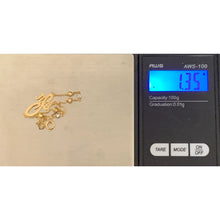 Load image into Gallery viewer, 18K Saudi Gold Bracelet Beads Jesus Tricolor Size 7 - Rafant
