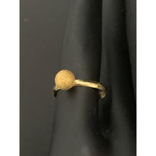 Load image into Gallery viewer, 18K Gold Ring Ball 1.59 grams Size 5.75 - Rafant
