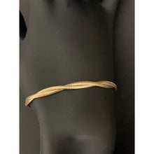 Load image into Gallery viewer, 18K Gold Bracelet Soft Flexible Twisted 6.75 inches 1.03 grams - Rafant
