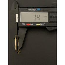 Load image into Gallery viewer, 18K Gold Earrings Hoops Loops 1.34 grams - Rafant
